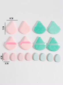 Mút trang điểm 8 cái & Mút trang điểm 8 cái - Nhiều màu - Xem 5