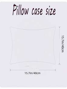 Vỏ đệm chắc chắn không có chất độn, vỏ đệm trang trí màu trơn đơn giản cho giường, ghế sofa - Màu Hồng baby - Xem 2