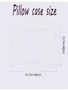 素色靠墊套無填充物簡單素色床沙發裝飾靠墊套 - 紫色 - 查看 2