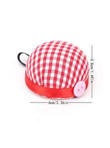 1 Bông Kẻ In Hình Bóng Kim & 1 Hộp Cố Định Pin, hiện Đại Kim Lót & Ngọc Trai Giả Trang Trí Pin Cho DIY - Nhiều màu - Xem 4