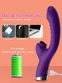 Vibrador con lengüeta para estimular el clítoris de las mujeres, con 20 velocidades, vibrador de silicona recargable de 2 en 1 para placeres sexuales adultos.
