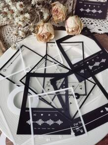 15pcs Frame Design Assorted Sticker, Simple Multi-Purpose Decorative Sticker For DIY Craft, Decoration, Hand Account Back To School - Multicolor - View 5