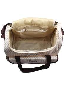 5 cái Bộ túi đựng tã đa chức năng thêu chữ cho bé dung lượng cao cho cuộc sống hàng ngày - màu nâu - Xem 6