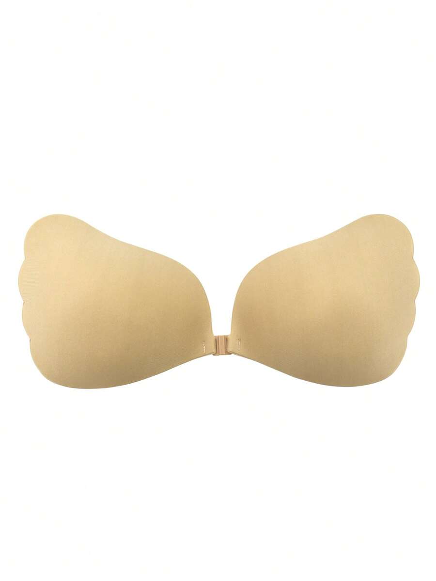 Sujetador adhesivo unicolor - Albaricoque - Ver 1