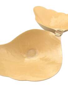 Sujetador adhesivo unicolor - Albaricoque - Ver 4