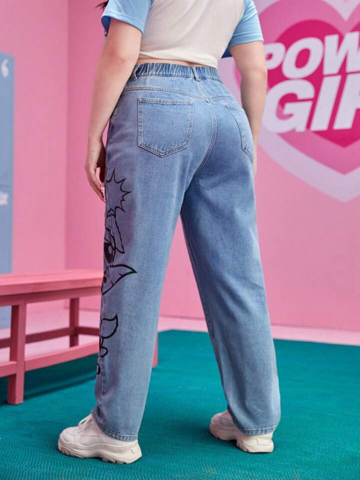 Power puff girls skinny jeans パワーパフガールズ Justice X Powerpuff Girls Mini Mom Jean, Sizes 6-18