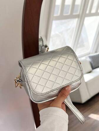 簡約單色pu時尚女包斜挎包