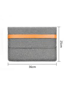 Túi đựng máy tính xách tay dung lượng lớn 14 inch - Xám - Xem 4
