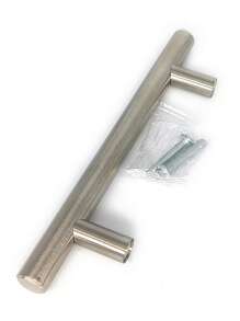 1入組不銹鋼門把手 - 淺灰色 - 查看 2