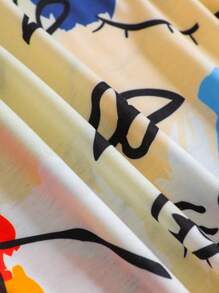 INAWLY Figure Graphic Tee Graphic Tees Women Tops - Multicolor - View 3