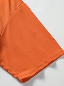 Manfinity Chillmode Bộ hai mảnh Nam Dây kéo Túi Lá thư Nhiệt đới Giải trí - Nhiều màu - Xem 6