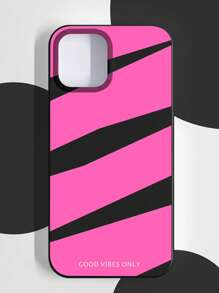 Farbblock Handyhülle - Schwarz - Übersicht 1