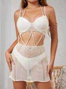Summer Cutout Cover Up Dress