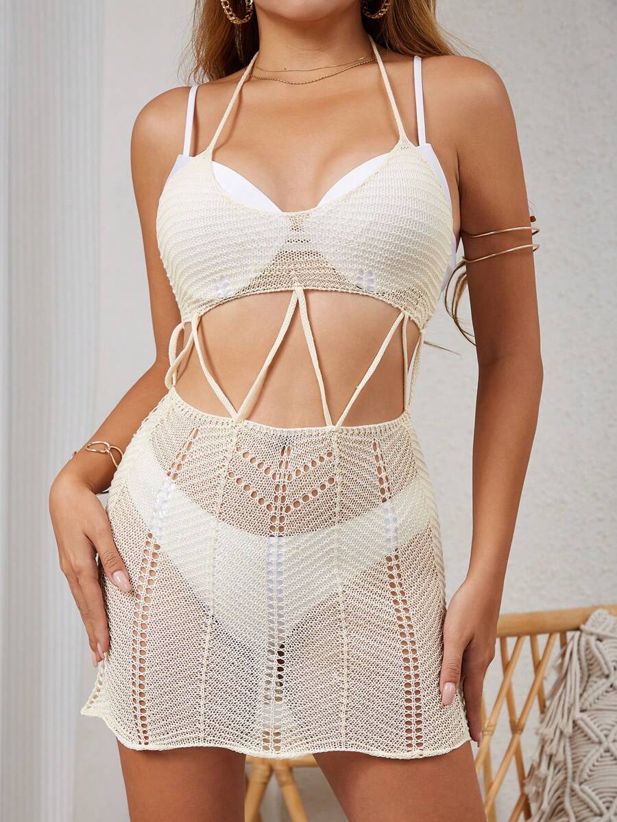 Summer Cutout Cover Up Dress