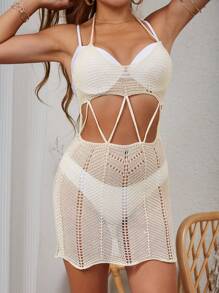 Summer Cutout Cover Up Dress