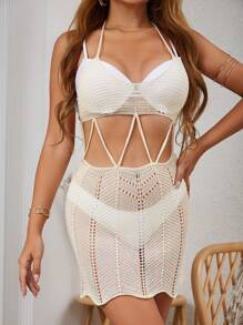 Summer Cutout Cover Up Dress