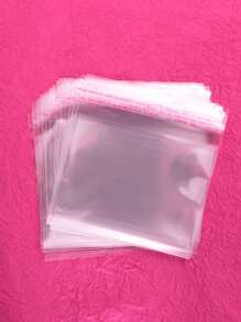 100入組透明禮品袋 - 無色 - 查看 1