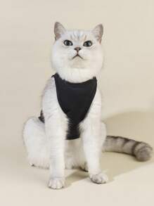 PETSIN 1PC Letter Graphic Pet Tank Cho Chó Và Mèo Cho Mùa Hè - Nhiều màu - Xem 4