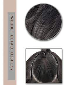 Ombre Long Curly Synthetic Hair Extension - Ombre - View 5