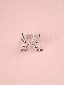 蝴蝶裝飾單戒指 - 彩色 - 查看 7