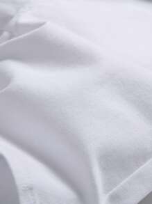 Manfinity Hypemode Men Cotton Solid Denim Shorts - White - View 5