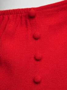 SHEIN VCAY 鏤空十字交叉後背繫帶吊帶洋裝