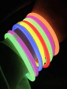 50pcs Glow In The Dark Stick - Multicolor - View 3