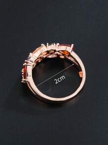 Nhẫn Trang Trí Đá Cubic Zirconia - Nhiều màu - Xem 4