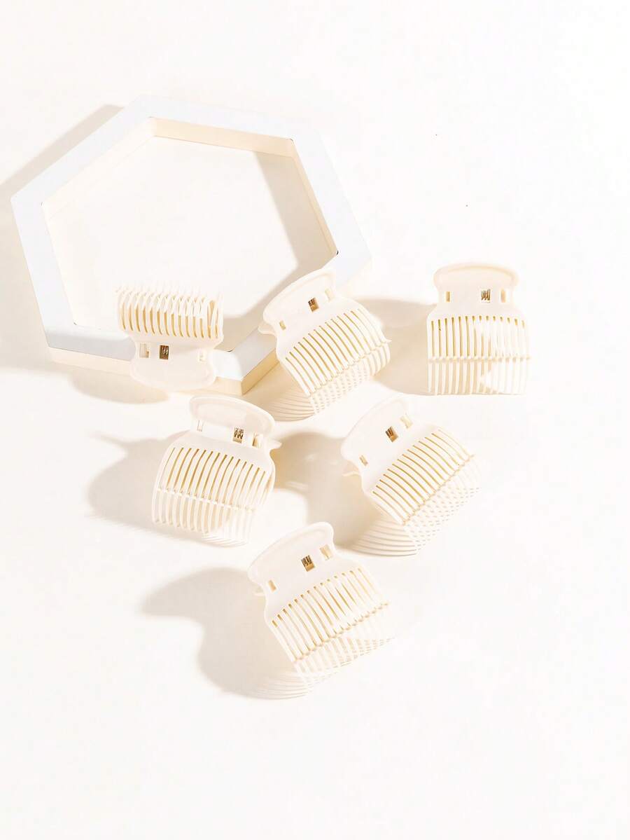 6 piezas Horquilla salón - Blanco - Ver 1