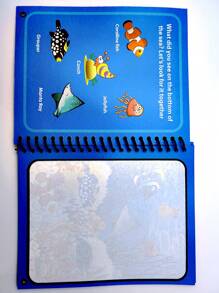 1入組卡通圖案套螺旋繪畫本 - 彩色 - 查看 4