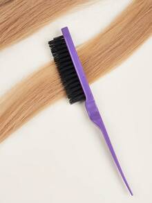 3 piezas de plástico cortes de cabello Peine Set - Morado - Ver 2