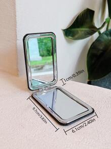 1入組人像圖案可折疊鏡子 - 彩色 - 查看 3