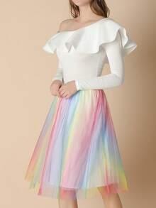 Váy nữ Ombre Giải trí - Nhiều màu - Xem 4