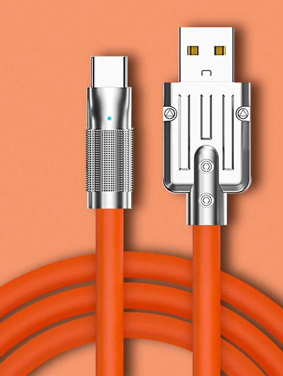 1入組快充數據線 - 橘色 - 查看 1