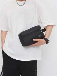 男士黑色时尚双肩包，高端商务通勤笔记本电脑包，防水设计，带15.6英寸笔记本电脑隔层，圣诞礼物，秋冬旅行假日实用学生感恩节电脑运动包，趣味礼物，度假徒步大容量多功能户外便携时尚休闲腰包，情人节黑色包包书包贴纸夏季返校沙滩笔记本电脑包运动生活包包背包旅行必备大包春季，复古，情人节 - 黑色 - 查看 7