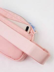 Bolso para correr rosado cremallera - Rosa - Ver 7