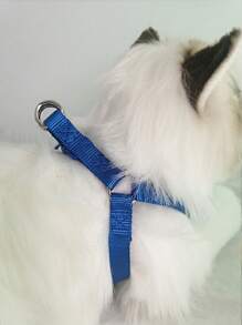 1入組可調節寵物背帶適用於狗狗適用於戶外防丟 - 灰色 - 查看 2