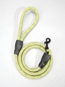 1 件圆形宠物狗/猫牵引绳，户外散步牵引绳，安全牵引绳，防止宠物丢失 - 綠色 - 查看 1