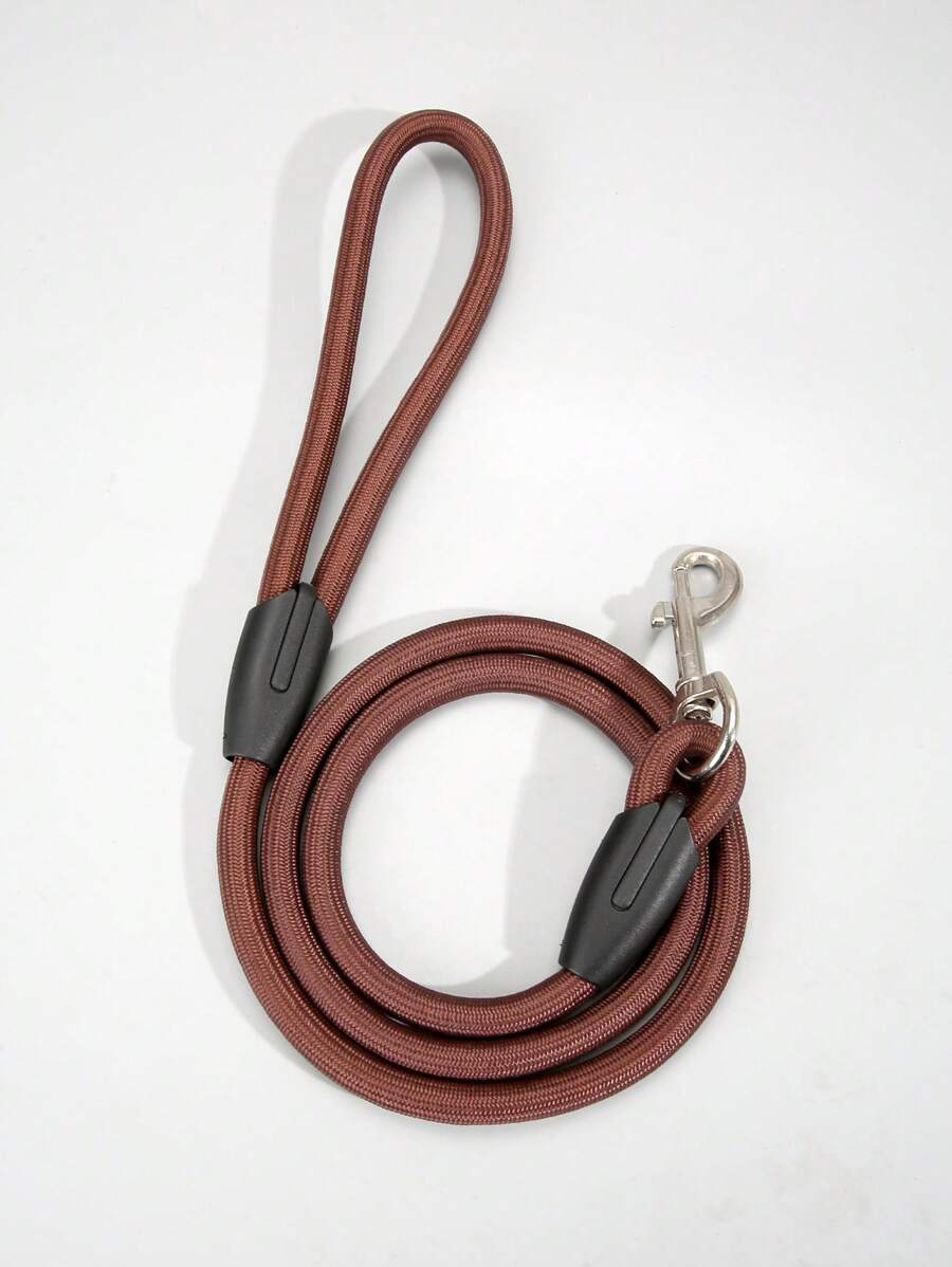 1pc Minimalist Pet Leash For Dog For Outdoor - Rust Brown - View 1