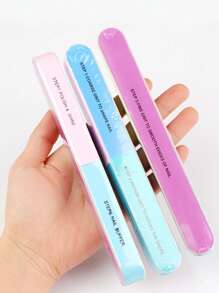 4入組指甲拋光塊拋光銼 - 彩色 - 查看 3