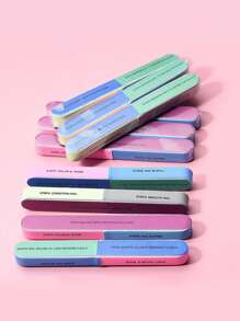 4入組指甲拋光塊拋光銼 - 彩色 - 查看 4