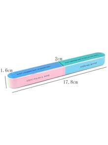 4入組指甲拋光塊拋光銼 - 彩色 - 查看 6