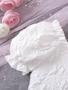 SHEIN Bộ thời trang bé gái Nơ Bướm Ombre Dễ thương - Nhiều màu - Xem 6