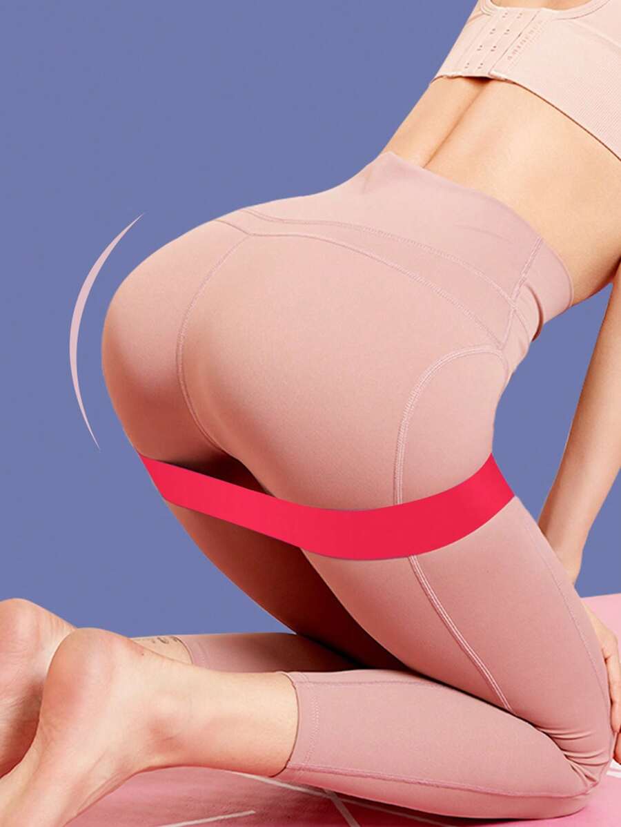 1pc Red TPE Squat Stretch Tape