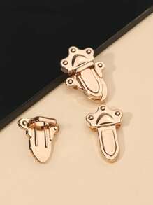 2pcs Push Lock DIY Bag Accessories - Gold - View 3