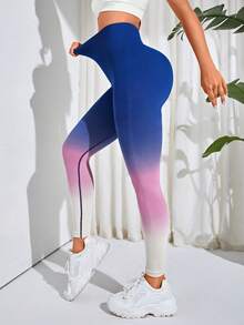 Quần Leggings Thể thao Nữ Ombre - Nhiều màu - Xem 2