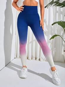 Quần Leggings Thể thao Nữ Ombre - Nhiều màu - Xem 3