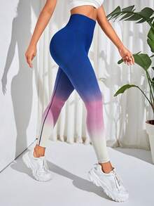 Quần Leggings Thể thao Nữ Ombre - Nhiều màu - Xem 4