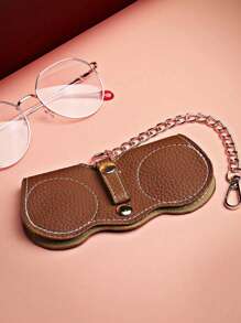 Litchi reliëf glazen hoes Pu make-up tas make-up tassen make-up organizer make-up organizer make-up opberger