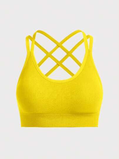 Easithlete Crisscross Backless Sports BH view 5